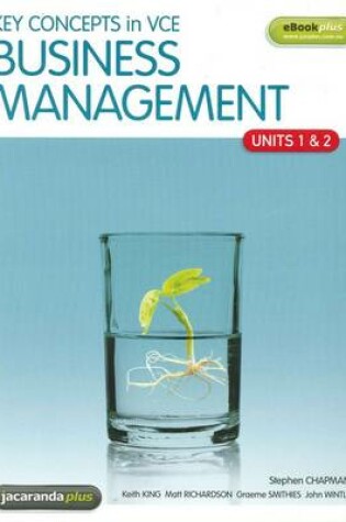 Cover of Key Concepts in VCE Business Management Units 1&2 & EBookPLUS