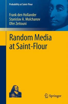 Book cover for Random Media at Saint-Flour