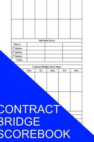 Cover of Contract Bridge Scorebook