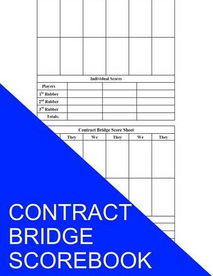 Book cover for Contract Bridge Scorebook