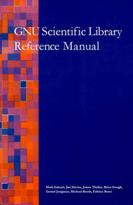 Book cover for GNU Scientific Library Reference Manual