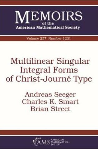 Cover of Multilinear Singular Integral Forms of Christ-Journe Type