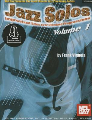 Book cover for Jazz Solos Volume 1