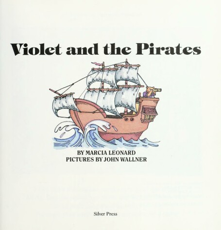 Book cover for Violet and the Pirates