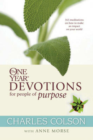 Cover of The One Year Devotions for People of Purpose