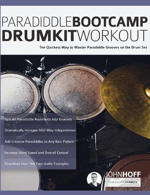 Book cover for Paradiddle Bootcamp Drumkit Workout