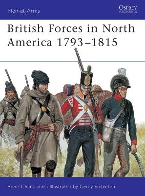 Cover of British Forces in North America 1793-1815