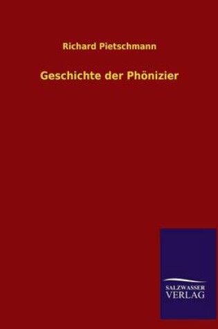 Cover of Geschichte Der Phonizier