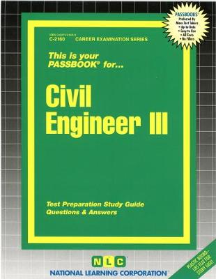 Book cover for Civil Engineer III