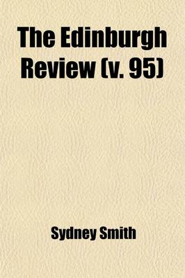 Book cover for The Edinburgh Review Volume 95