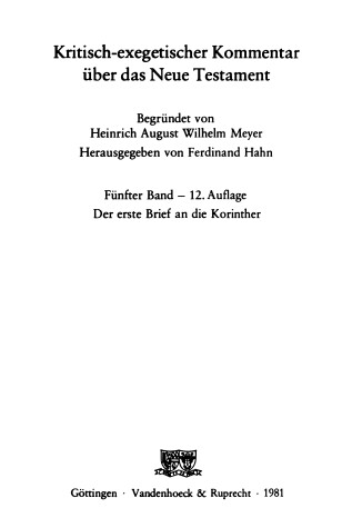 Cover of Die Sprache Des Lukasevangeliums