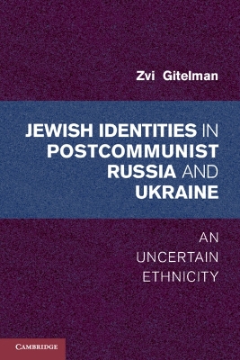 Book cover for Jewish Identities in Postcommunist Russia and Ukraine