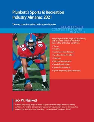 Book cover for Plunkett's Sports & Recreation Industry Almanac 2021