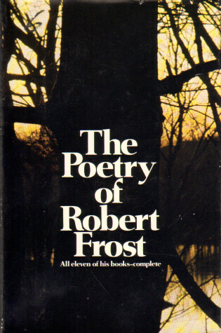 Cover of The Poetry of Robert Frost