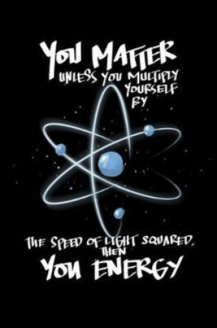 Cover of You Matter Unless You Multiply Yourself By The Speed Of Light Squared, Then You Energy