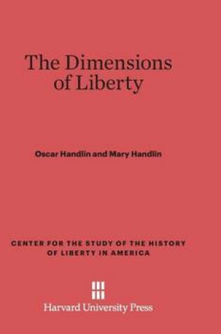 Cover of The Dimensions of Liberty