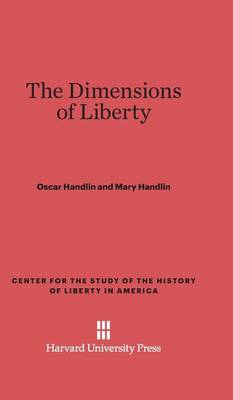 Cover of The Dimensions of Liberty