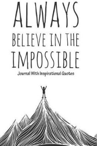 Cover of Journal with Inspirational Quotes