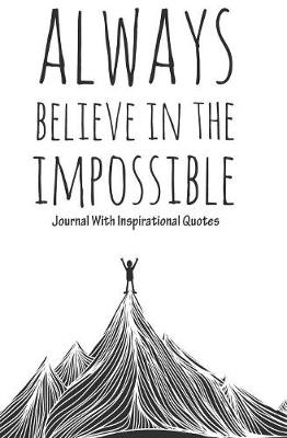 Cover of Journal with Inspirational Quotes