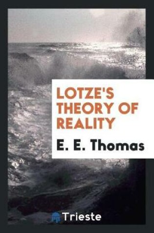 Cover of Lotze's Theory of Reality