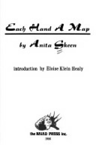 Cover of Each Hand a Map