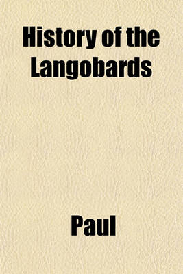 Book cover for History of the Langobards (Volume 3)