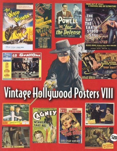 Book cover for Vintage Hollywood Posters VIII