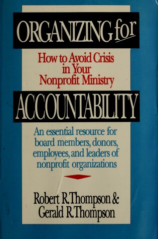 Cover of Organizing for Accountability