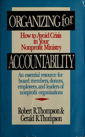 Book cover for Organizing for Accountability