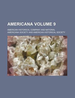 Book cover for Americana Volume 9