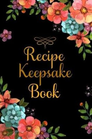 Cover of Recipe Keepsake Book