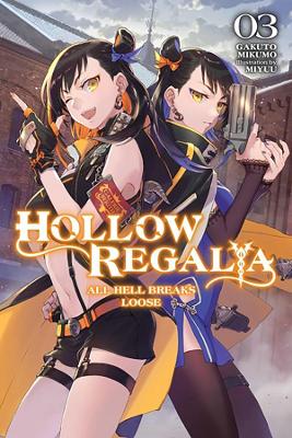 Book cover for Hollow Regalia, Vol. 3 (light novel)