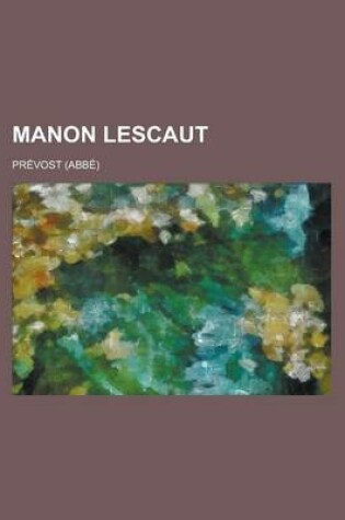 Cover of Manon Lescaut