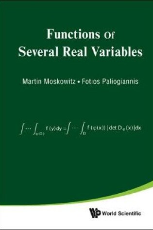 Cover of Functions Of Several Real Variables