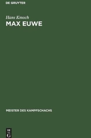 Cover of Max Euwe