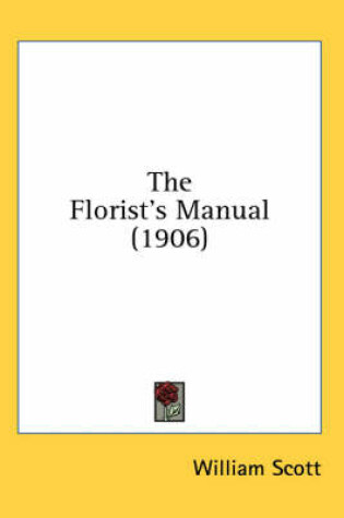 Cover of The Florist's Manual (1906)