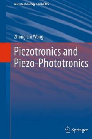 Cover of Piezotronics and Piezo-Phototronics