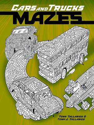 Book cover for Cars and Trucks Mazes