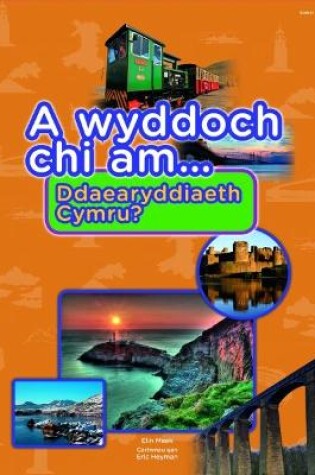 Cover of Cyfres a Wyddoch Chi: A Wyddoch Chi am Ddaearyddiaeth Cymru?