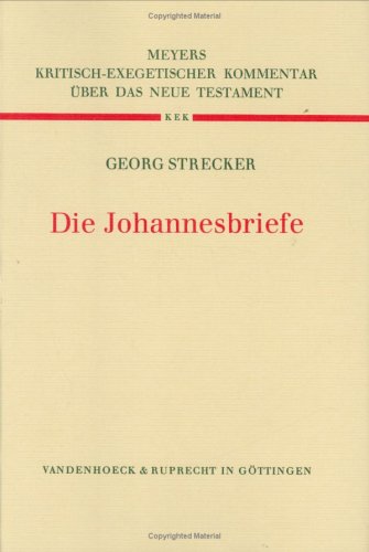 Book cover for Die Johannesbriefe