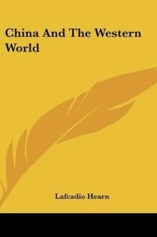 Cover of China and the Western World