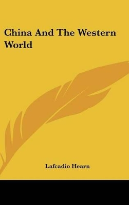 Book cover for China and the Western World