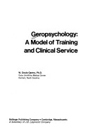 Book cover for Geropsychology