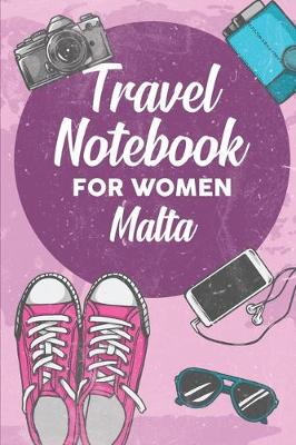 Book cover for Travel Notebook for Women Malta