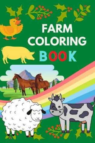 Cover of Farm coloring book