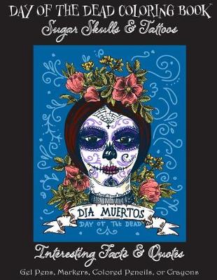Book cover for Day of the Dead Coloring Book