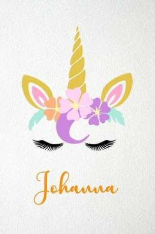 Cover of Johanna A5 Lined Notebook 110 Pages