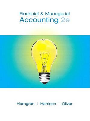 Book cover for Financial & Managerial Accounting, 1-14 & Myaccountinglab with Full eBook Student Access Code Package