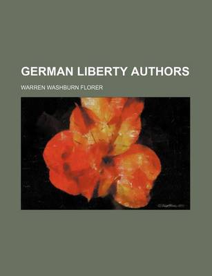 Book cover for German Liberty Authors