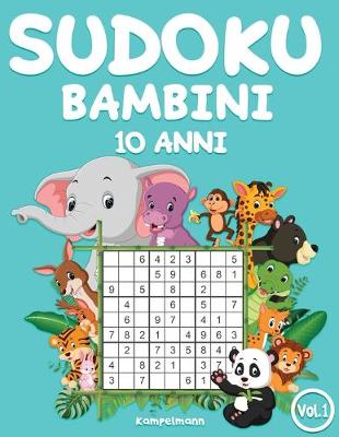 Book cover for Sudoku bambini 10 anni